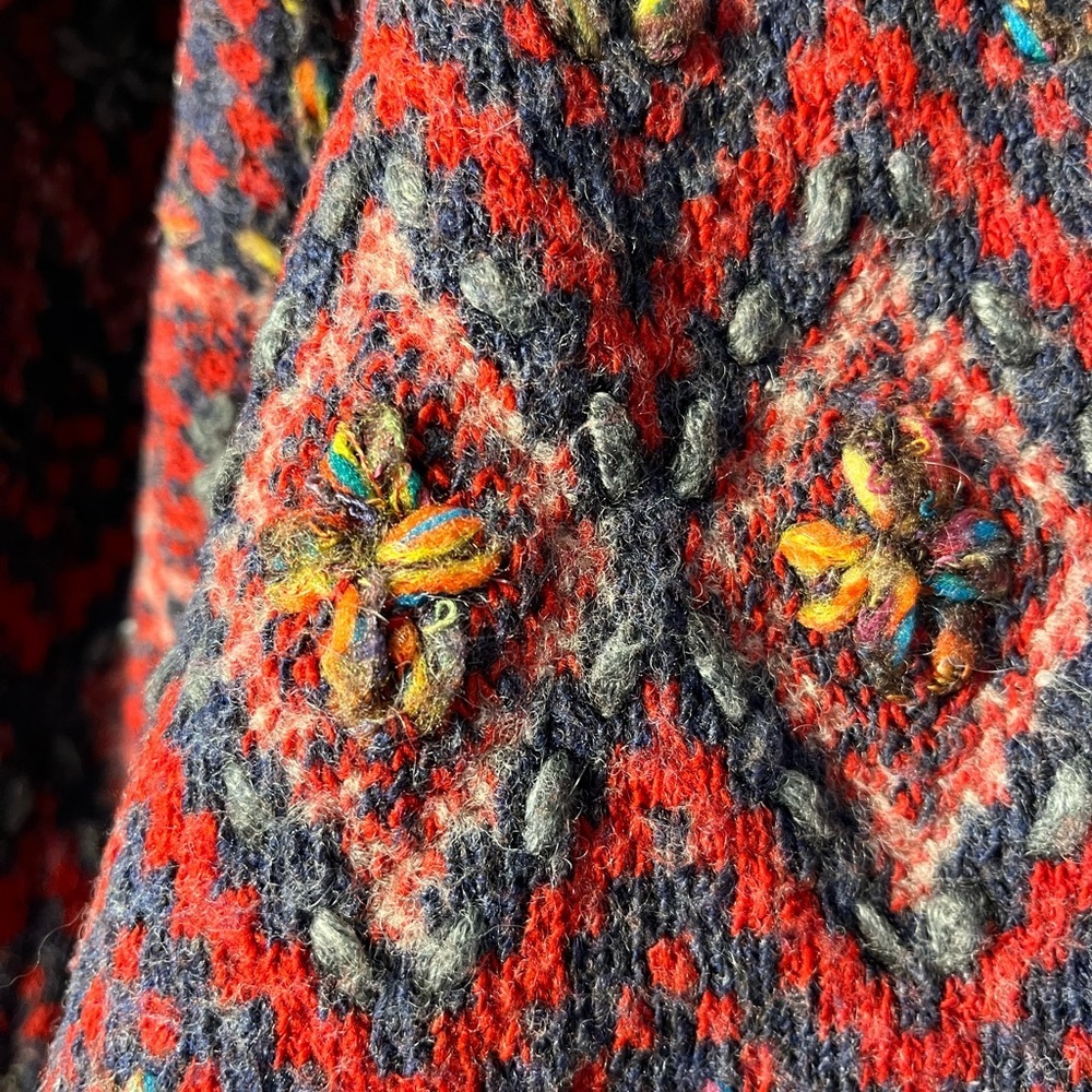 Anthropologie Sleeping on Snow Wool Blend Cardigan Size S - Picture 6 of 12
